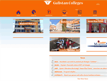 Tablet Screenshot of gulistan.edu.al